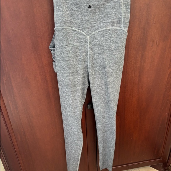 Vitality Daydream Gray Maternity Leggings & Nursing Bra - Picture 6 of 8